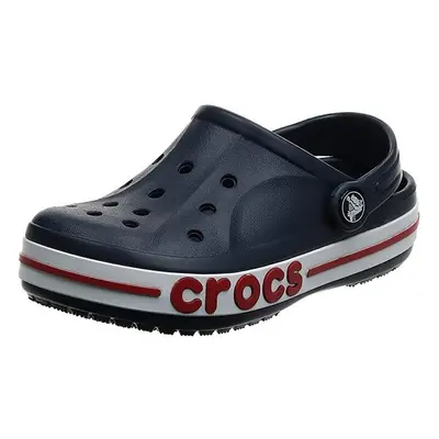 Crocs 205089-4CC-M4W6 Bayaband Unisex Clogs, Navy & Pepper - Size M4W6