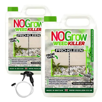 (10L) NoGrow 5L Acetic Acid Weed Killer