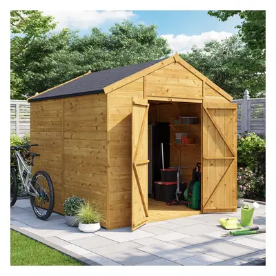 (Pressure Treated - 8x8, Windowless) BillyOh Expert Tongue and Groove Apex Workshop