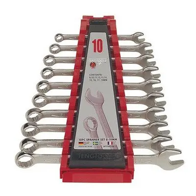 Teng 6510A Combination Spanner Set of Metric to 19mm