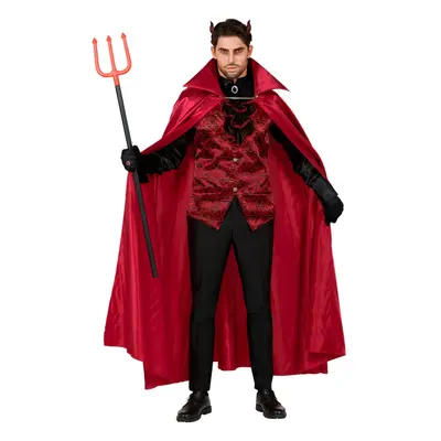 (XL) Men's red evil count costume