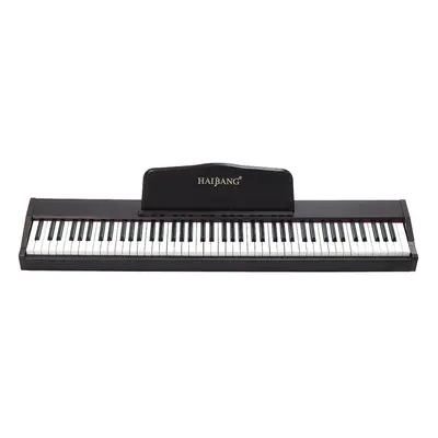 (Black) 88-key Velocitys-Sensitive Keyboard Polyphonic Electric Piano with Headphones