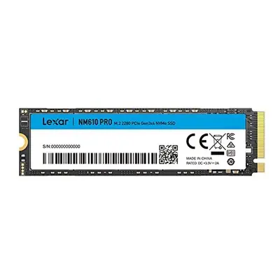 NM610PRO 500GB SSD, NVME 1.4 PCIe Gen3x4 M.2 Internal SSD, Up to 3300MB/s Read, 1700MB/s Write, 