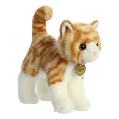 Aurora? Adorable Miyoni? Orange Tabby Cat Stuffed Animal - Lifelike Detail - Cherished Companion