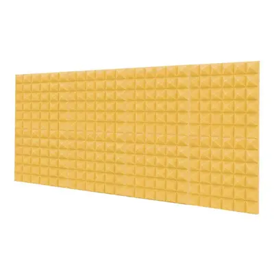 (Yellow) Soundproof Foam Egg Profile Sound Absorbent Acoustic Panel Noise Absorption