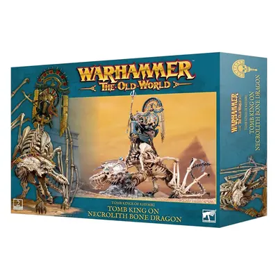 Games Workshop - Warhammer - The Old World - Tomb King On Necrolith Bone Dragon