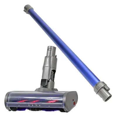 Carbon Fibre Motorhead Floor Tool + Blue Extension Rod Wand for DYSON DC62 Vacuum Cleaner