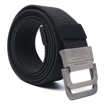 (Black) Survival Military Belts Tactical Belt Nylon Waist Strap Emergency EDC Gadget