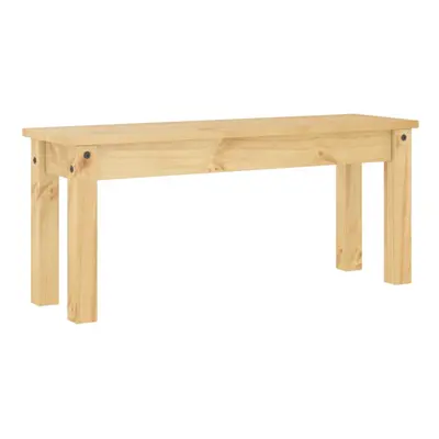 vidaXL Dining Bench Hallway Dining Room Seat Kitchen Bench Solid Wood Pine