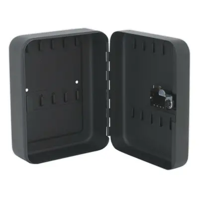 Wall Mounted Locking Mini Key Cabinet Safe - Key Capacity Digit Combination