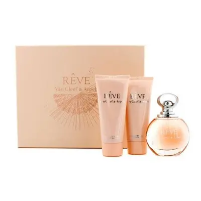 Reve Pcs Set For Women: 3.3 Eau De Parfum Spray + 3.3 Body Lotion + 3.3 Shower Gel