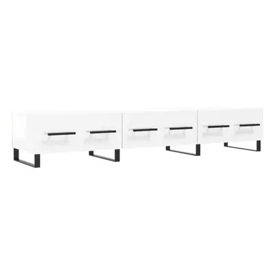 (high gloss white) vidaXL TV Cabinet TV Console Sideboard Media Console White Engineered Wood