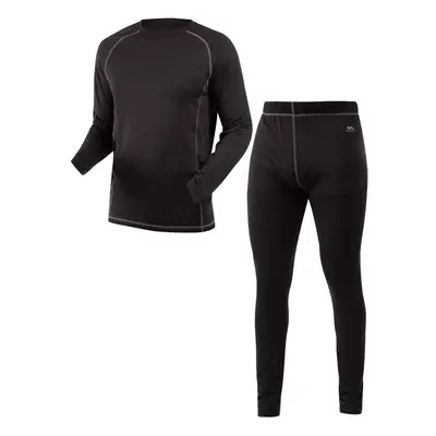 (XL, Black) Trespass Mens Base Layer Set Sandler