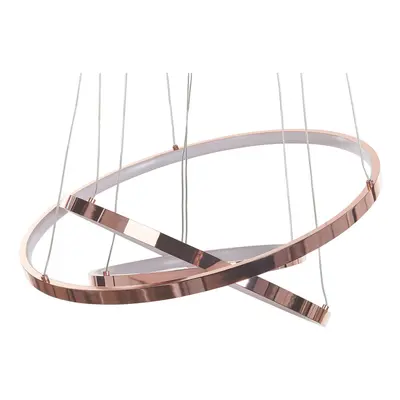 LED Pendant Lamp ATREK Metal Rose Gold