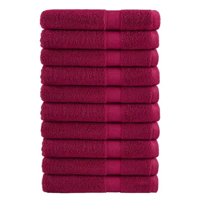 (bordeaux, x cm/ pcs) vidaXL Premium Sauna Towels Guest Bath Towel pcs Gold 600gsm 100% Cotton