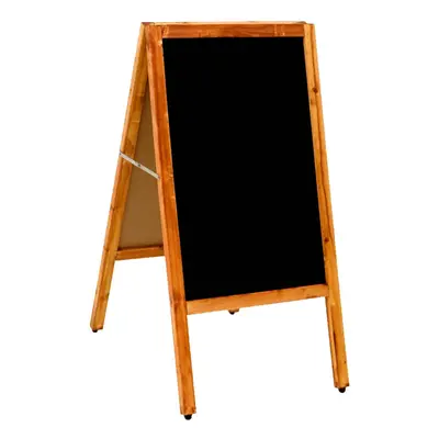 Oypla Wooden Chalkboard Blackboard Pavement Display Sign A-Board