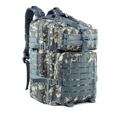 (ACU) 45L Tactical Army Military 3D Molle Assault Rucksack Backpack