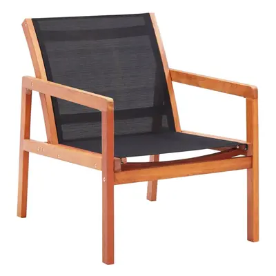 (without footrest) vidaXL Garden Chair Outdoor Chair Seat Balcony Chair Solid Eucalyptus Wood