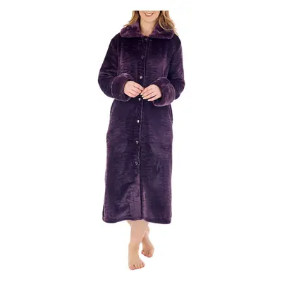 (Purple, Small) Slenderella HC88336 Women's Dressing Gown