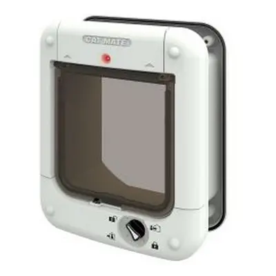 Pet Mate Microchip Cat Flap White