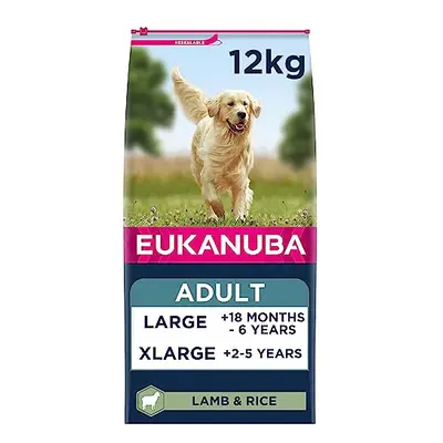 Eukanuba Complete Dry Dog Food for Adult Large and Giant Breeds with Lamb and Rice kg