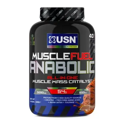 Muscle Fuel Anabolic Chocolate All-in-one Protein Powder Shake (2kg): Workout-Boosting, Anabolic