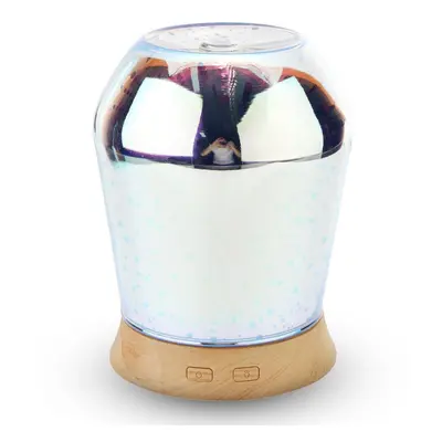 (EU Plug) 3D LED Ultrasonic Diffuser Humidifier Aromatherapy Essential Oil Diffuser Mist Humidif