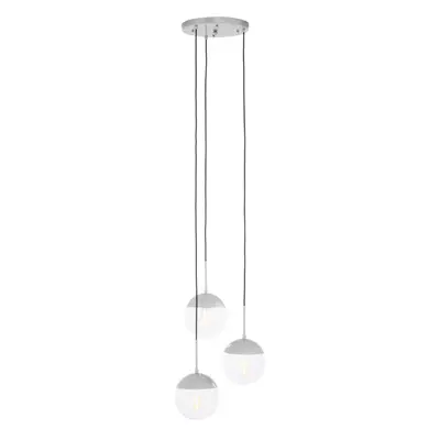 Premier Housewares Revive Chrome Finish Pendant Light