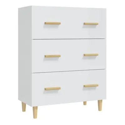 (high gloss white) vidaXL Sideboard Engineered Wood Home Storage Cabinet Highboard Multi Colours