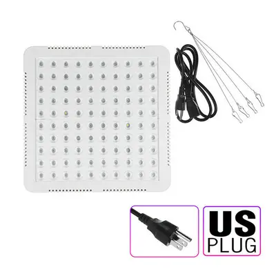 (US Plug) LED Grow Light Hydroponic Full Spectrum Indoor Plant Flower Bloom IP66