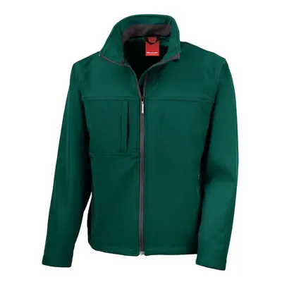 (S, Bottle Green) Result Mens Classic Soft Shell Jacket