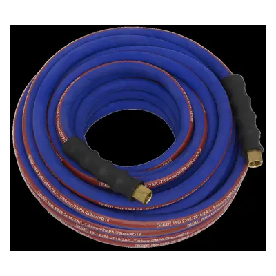 Air Hose 15m x Ø8mm with 1/4"BSP Unions Extra-Heavy-Duty