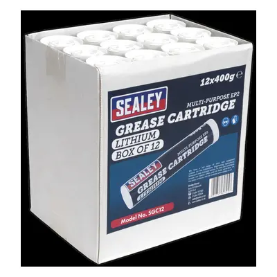 Grease Cartridge EP2 Lithium 400g Pack of