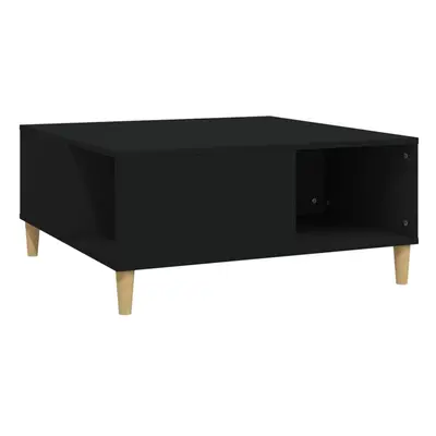 (black) vidaXL Coffee Table Engineered Wood Accent End Sofa Tea Table Multi Colours