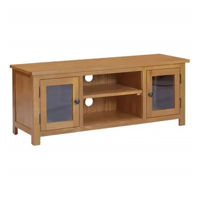 vidaXL Solid Oak Wood TV Cabinet Living Room TV Units Stands Side Cabinet