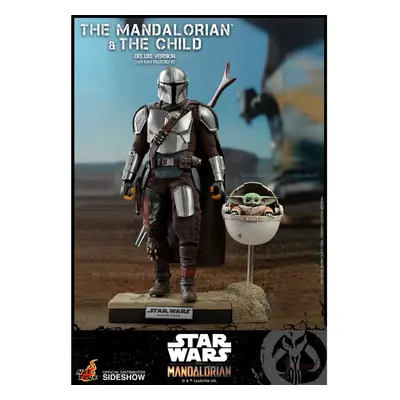 1:6 Mandalorian & Child (Deluxe) Collectible Set by Hot Toys The Mandalorian - Television Master