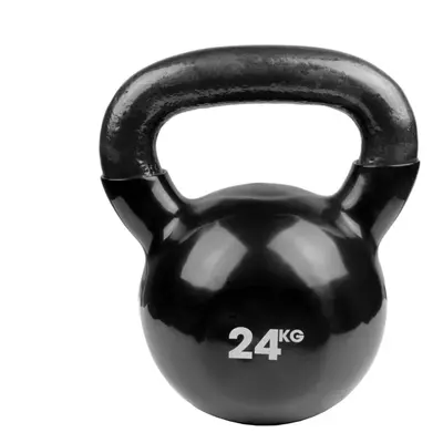 Fitness Mad 24Kg Black Kettlebell Ultimate Workout Tool