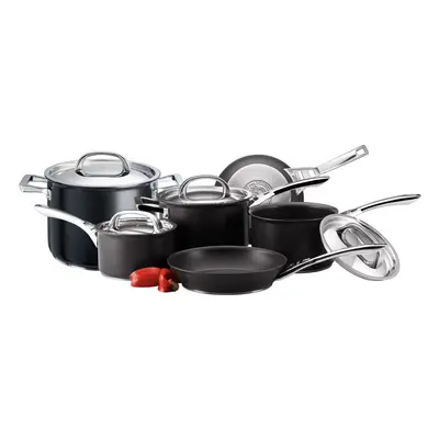 Circulon Infinite Cookware Set Black Hard Anodised Aluminium Pans - Pack of