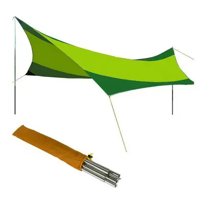 (Green) People Anti UV Sun Shelter Set Beach Tent Waterproof Umbrella Awnings Tent Outdoor Campi