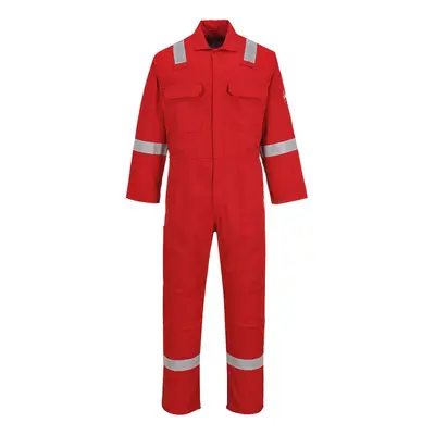 (XXL/R, Red) Portwest Bizweld Iona Flame Resistant Work Overall/Coverall