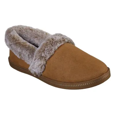 (8 UK, Chestnut) Skechers Womens Fur Lined Slipper