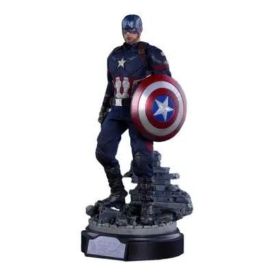 Figure Hot Toys MMS360 - Marvel Comics - Captain America : Civil War - Captain America Battling 