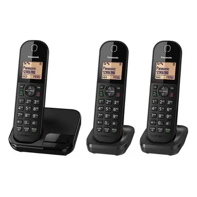 Panasonic KX-TGC413EB Digital Triple Handsets Cordless Phone