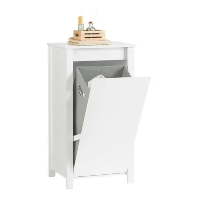 SoBuy BZR100-W, Laundry Cabinet Laundry Chest Bathroom Cabinet Storage