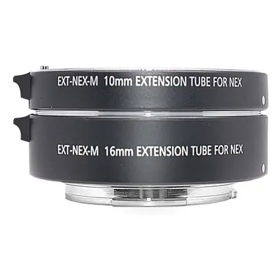 10mm 16mm Metal Auto Focus Macro Extension Tube Ring NEX Mount for Sony FE E-Mount A7 A7II A7III