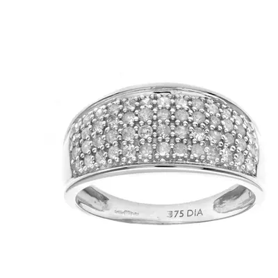 (J) Jewelco London 9ct White Gold 0.50ct Diamond Eternity Ring - PR0AXL2316W