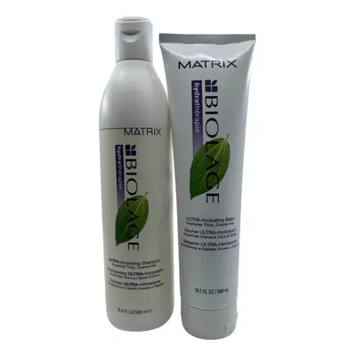 Matrix Biolage Ultra Hydrating Shampoo 16.9 OZ & Balm 10.1 OZ Set Thick Hair