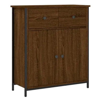 (brown oak) vidaXL Sideboard Storage Cupboard Highboard Home Side Cabinet Engineered Wood