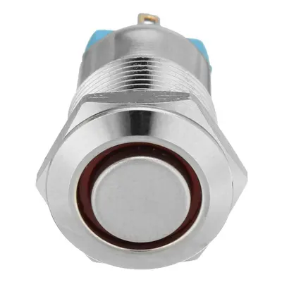 10pcs 12mm Red LED Metal Push Button Latching Switch 4Pin Waterproof Push Button Switch