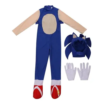 (2-3 Years, Blue/White) Sonic The Hedgehog Toddler Costume